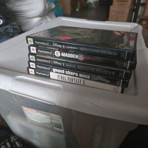 6 PS2 Games